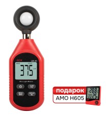 Комплект Люксметра RGK LM-20 и термогигрометра AMO H605