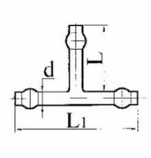 Тройник, эскиз 5-346