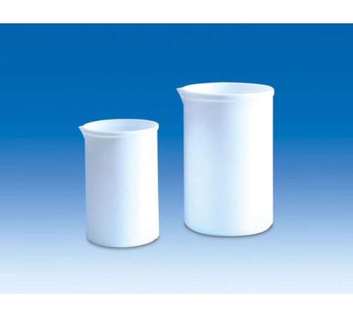 Стакан мерный VITLAB 25 мл, белый, PTFE Стакан мерный VITLAB 25 мл, белый, PTFE